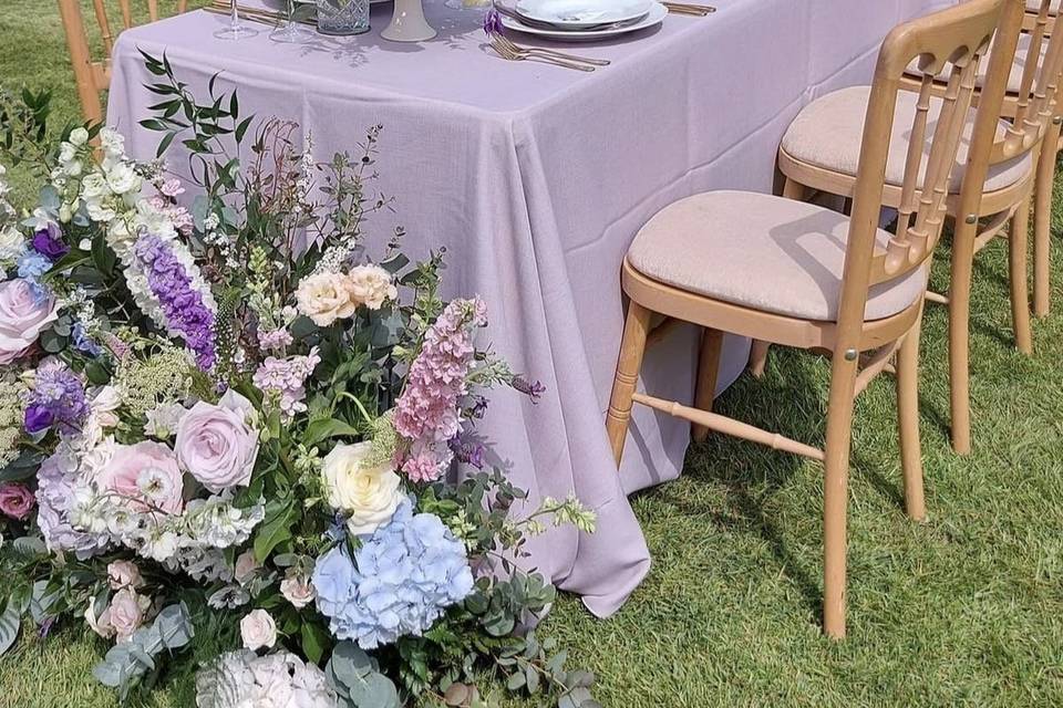Total light purple