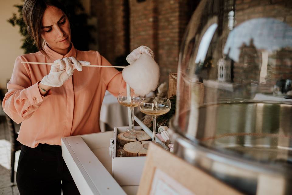 Preparazione aperitivo