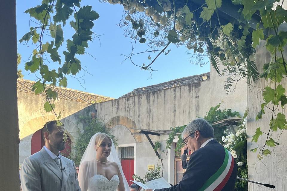 Pergola rito civile
