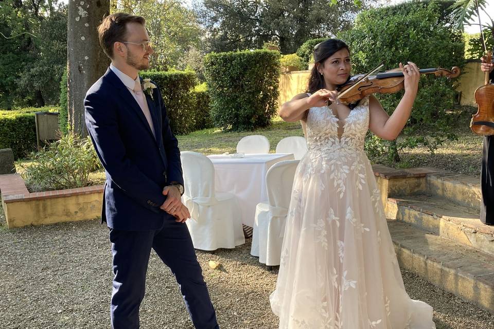 MusicalViolino Wedding Tuscany