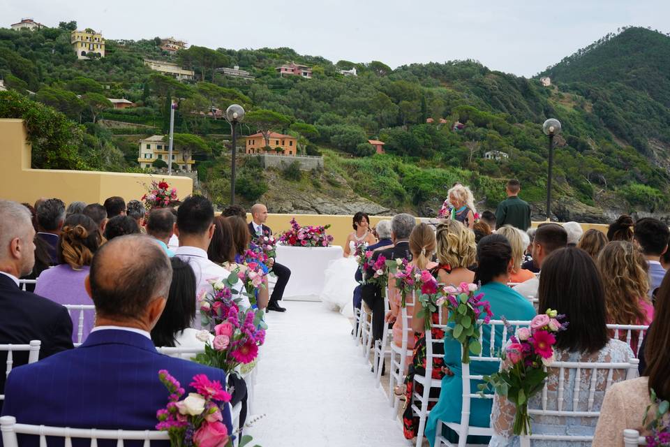 Cerimonia a Sestri Levante