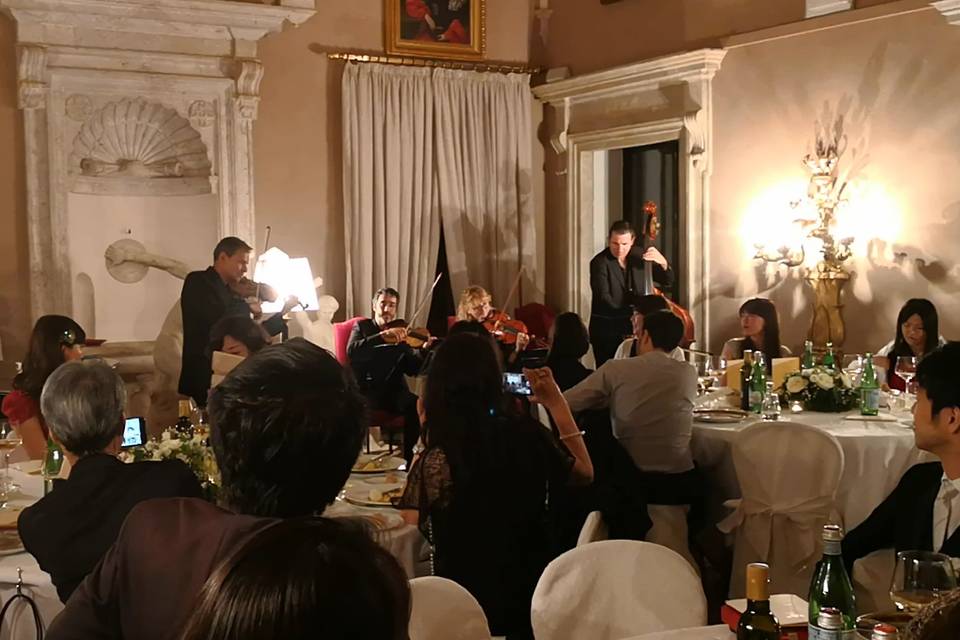 Il concerto al ristorante