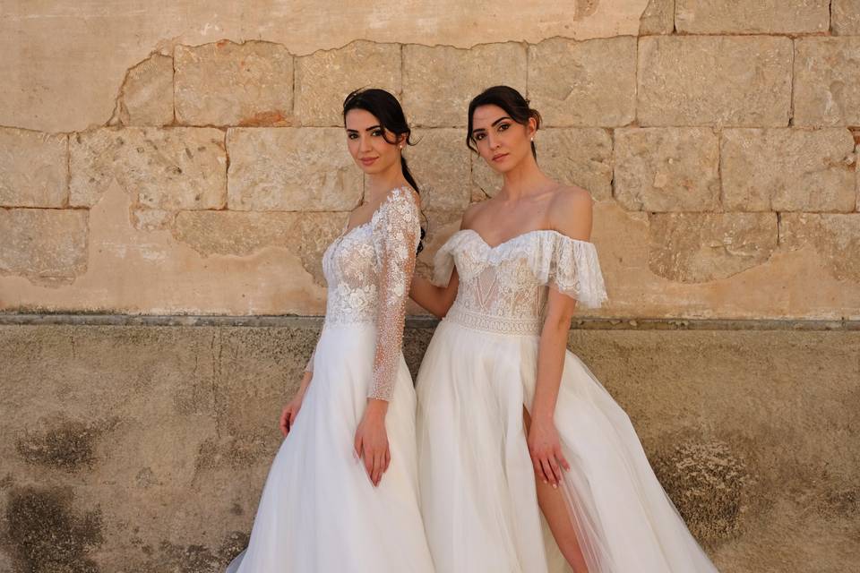 Abito da sposa maria calella