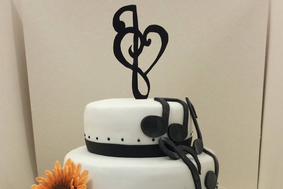 Music Wedding Cake