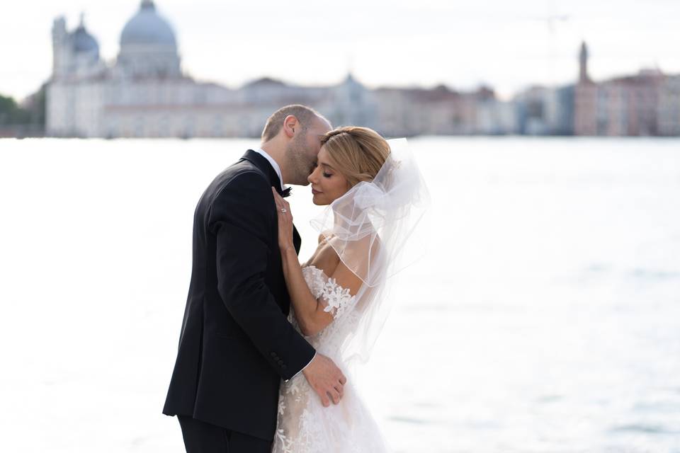 Wedding hair style in Cipriani