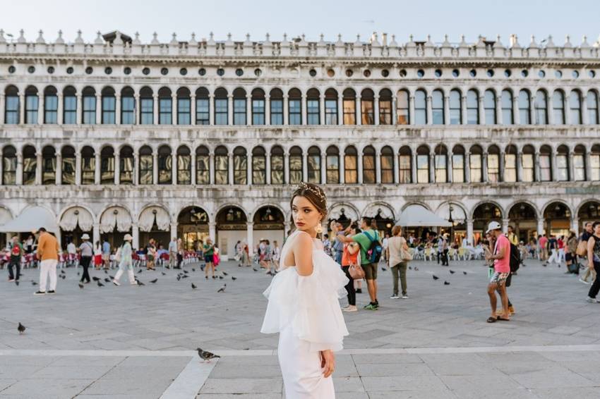 Bridal hairstylist in Venice