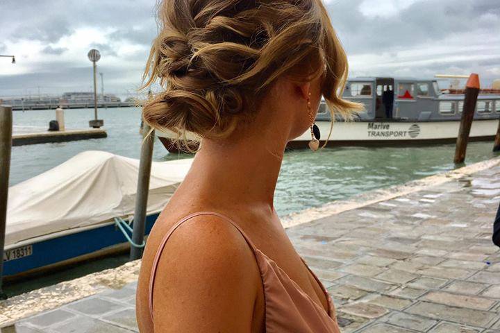 Bridesmaid hair style Venice