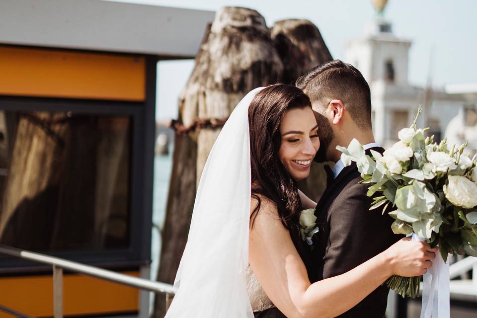 Wedding make-up in Venice