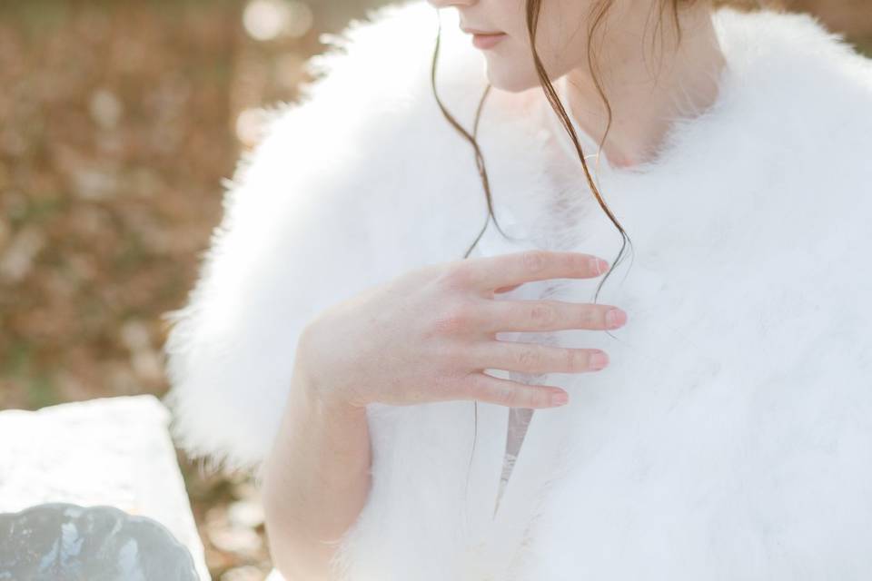 Bridal hair in Cortina Italy