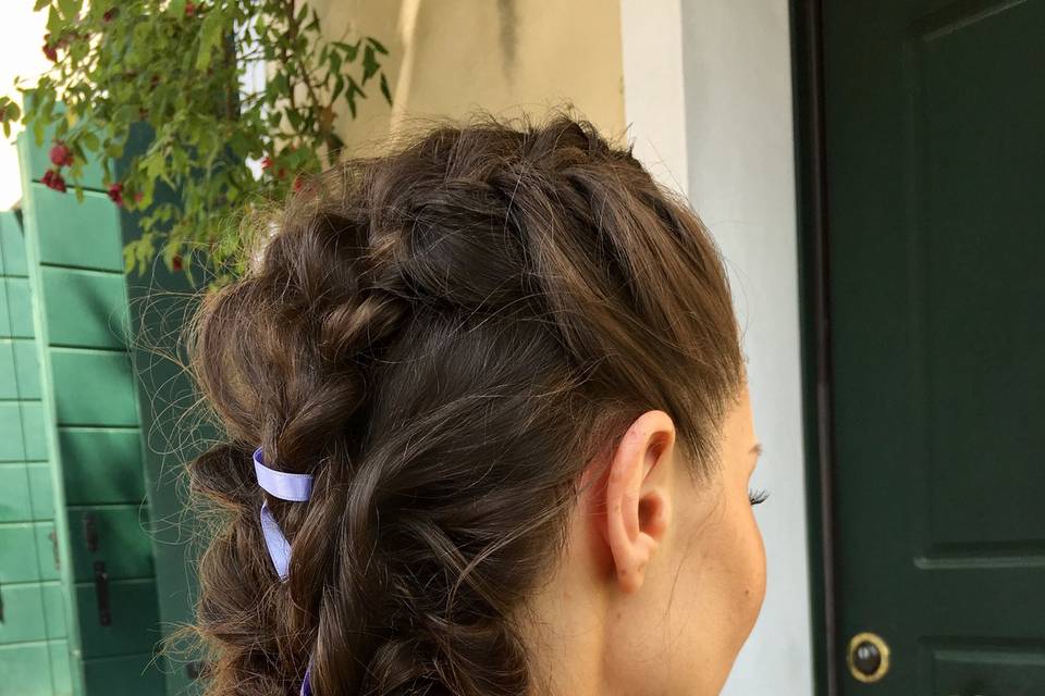 Wedding braids Venice