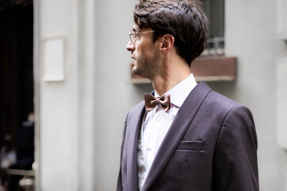 Abito 3 pezzi sartoriale