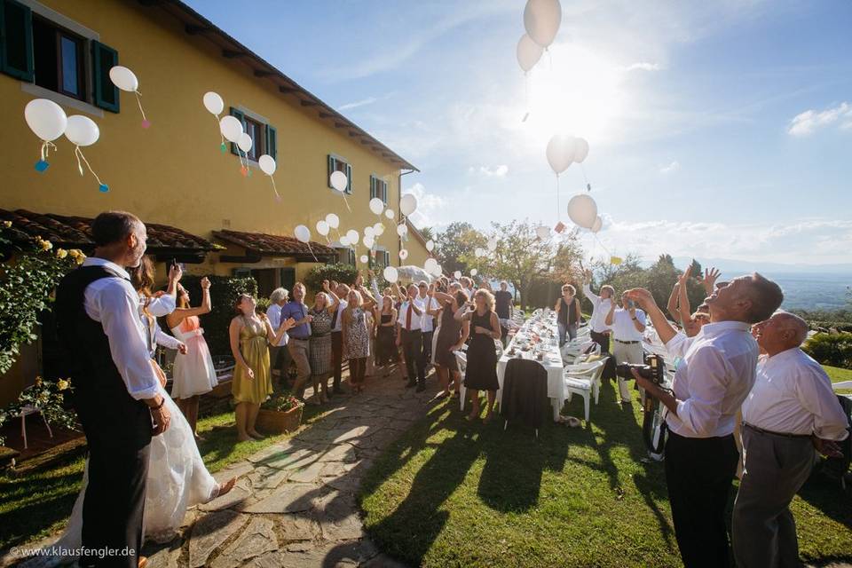 Volo dei palloncini