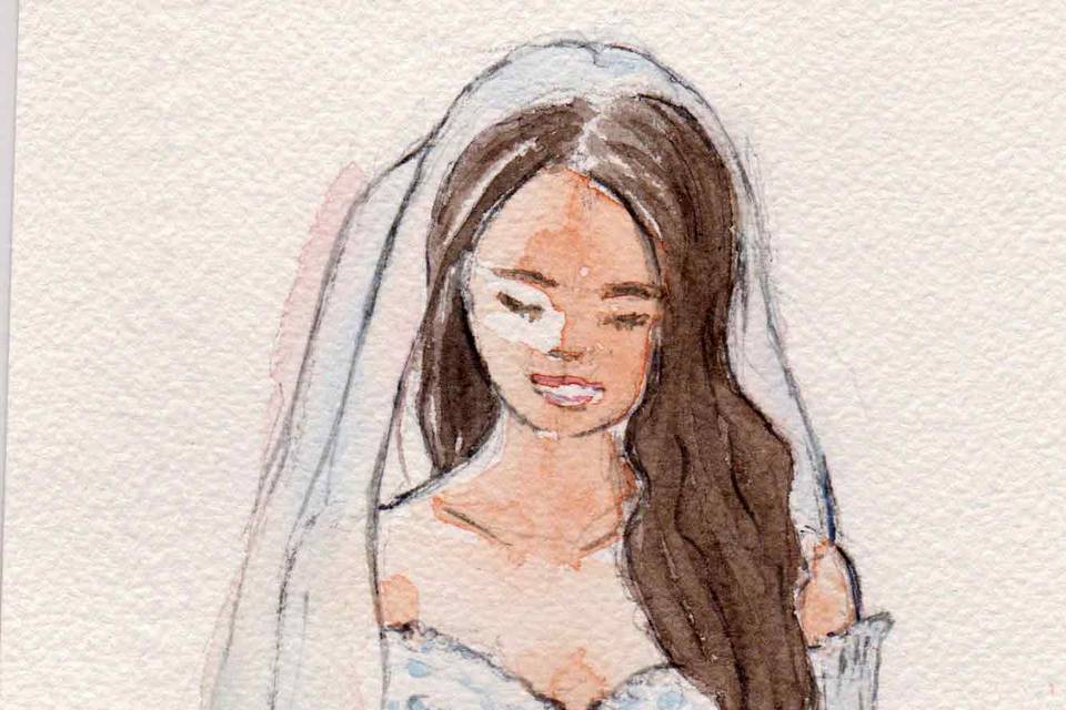 Sketch di sposa