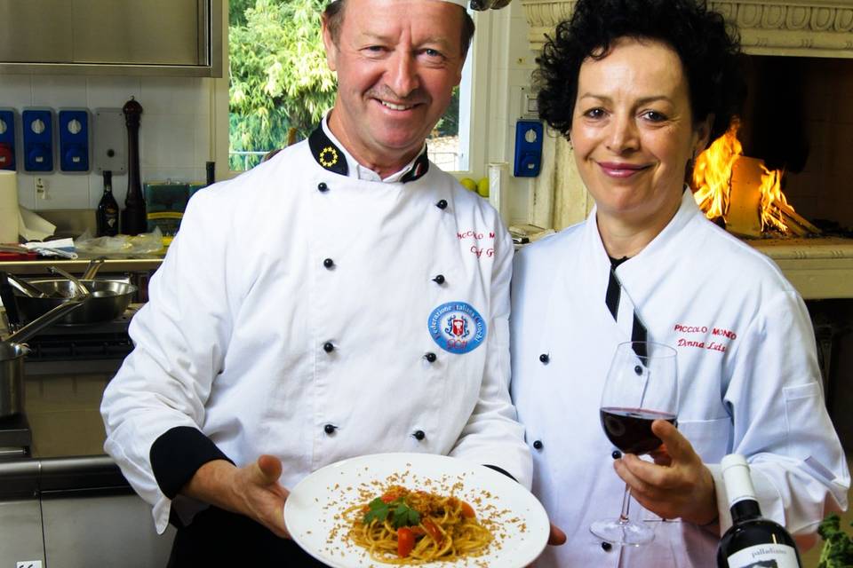 Chef Gino e donna Luisa