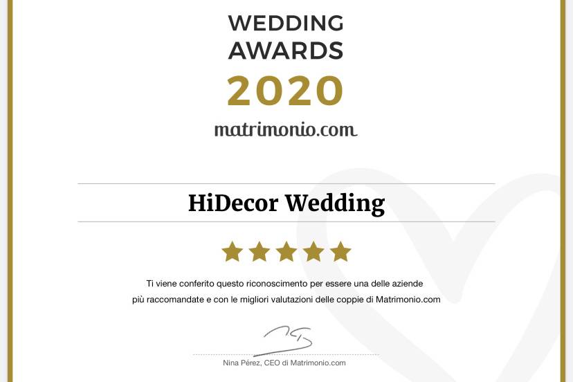 HiDecor Wedding