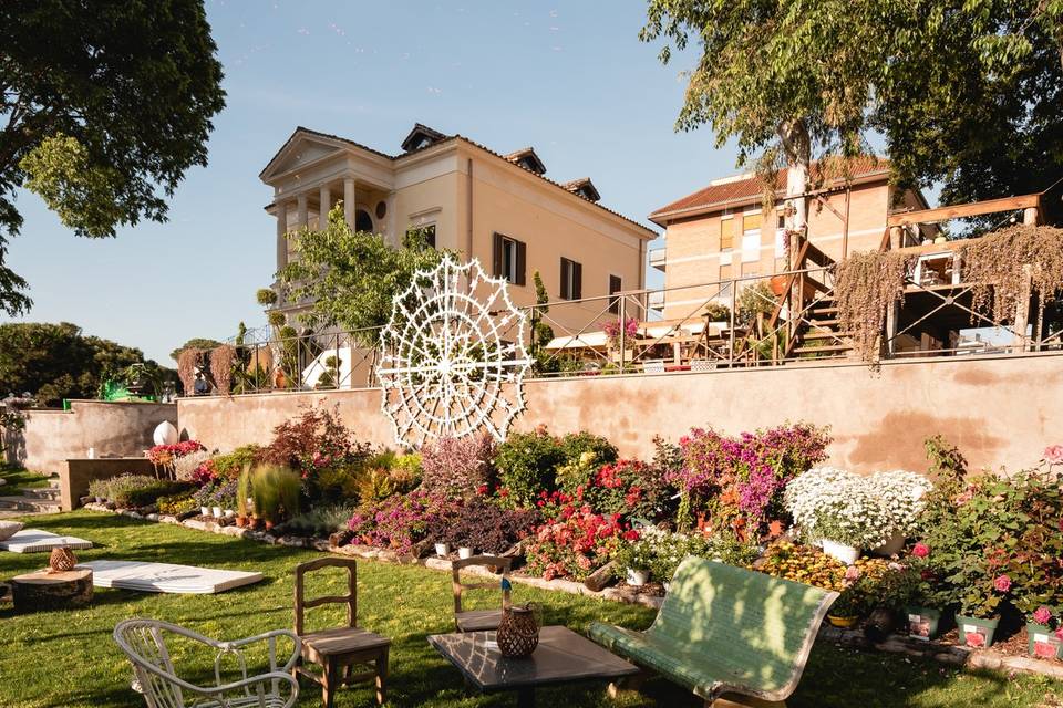 Borgo Pigneto: Giardino