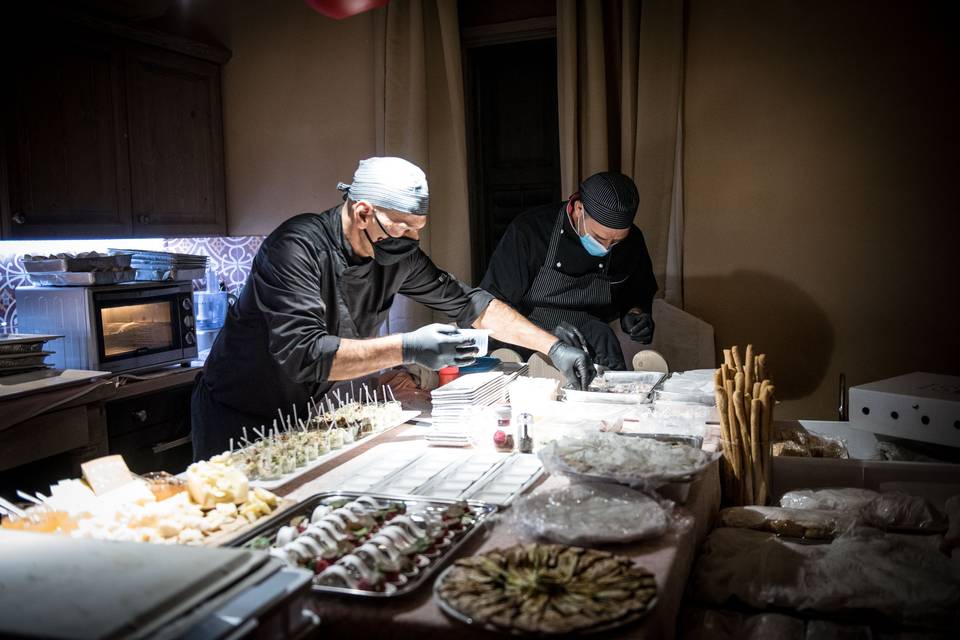 Preparazione finger food