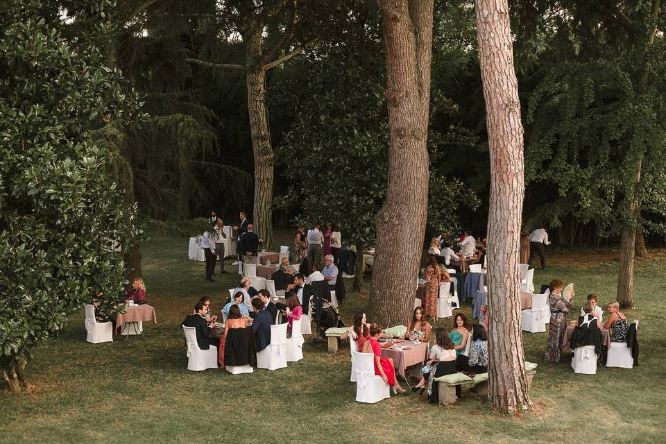 L'aperitivo nel parco