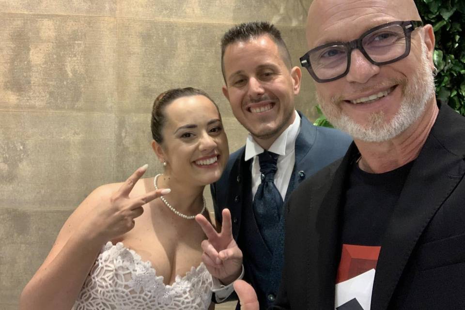 Foto con sposi