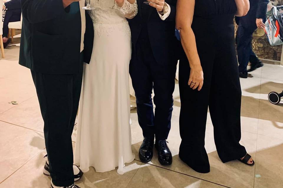 Foto con sposi