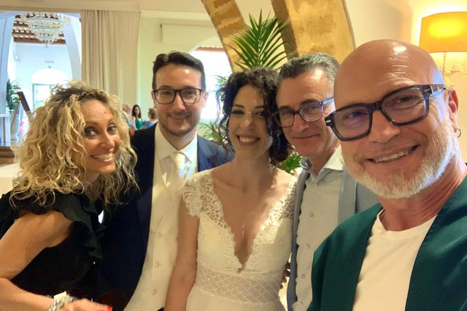 Foto con sposi