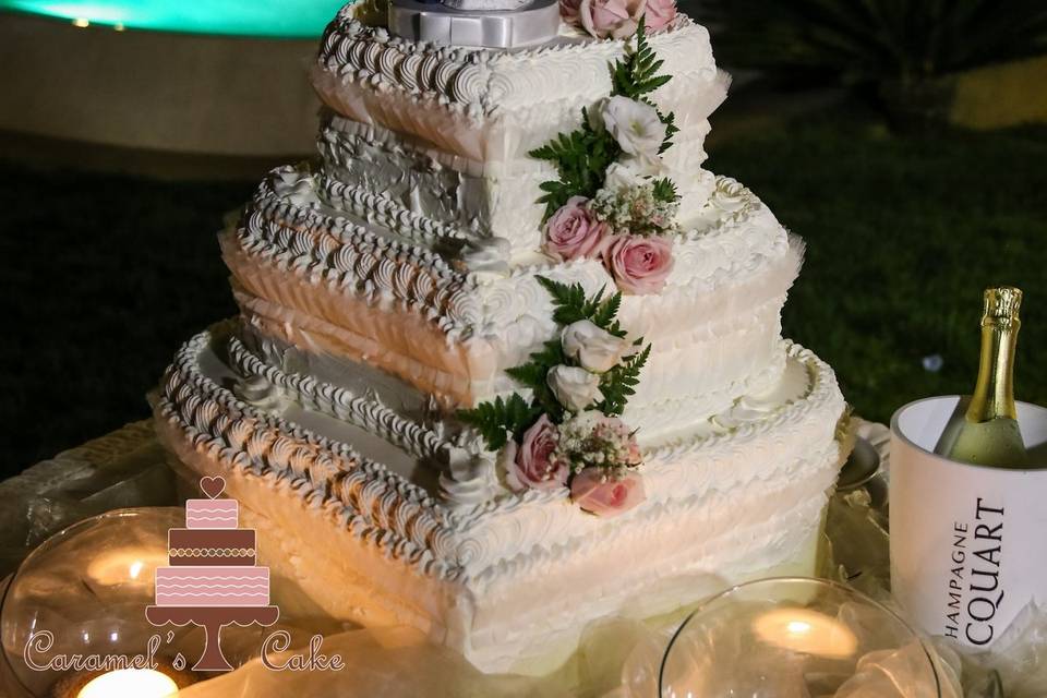 Topper di matrimonio di Caramel's Cake