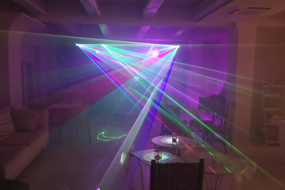 Laser show rgb