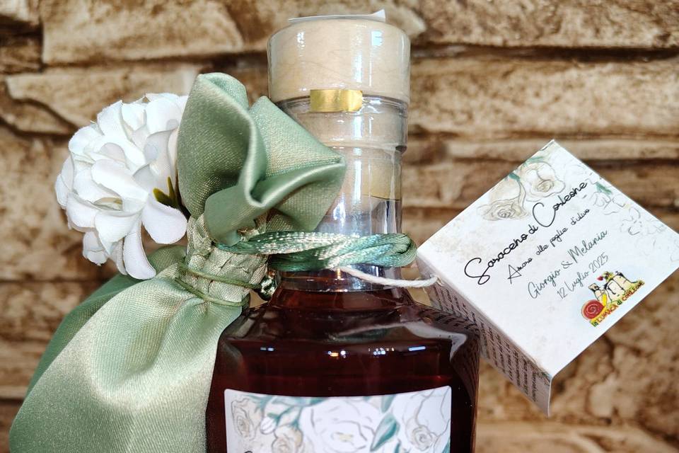Bomboniera da 200 ml con amaro