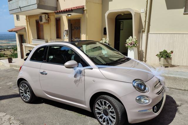 Fiat 500cc bianco stella