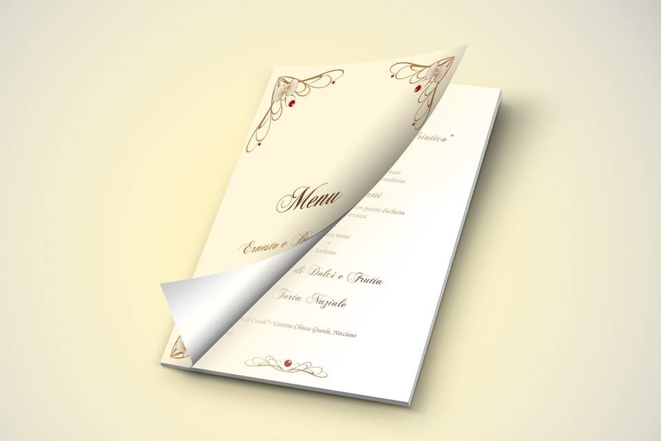 Menu ristorante