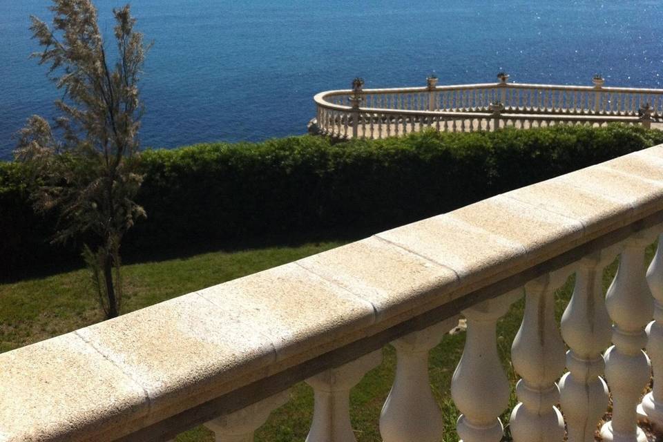 Terrazza panoramica sul mare