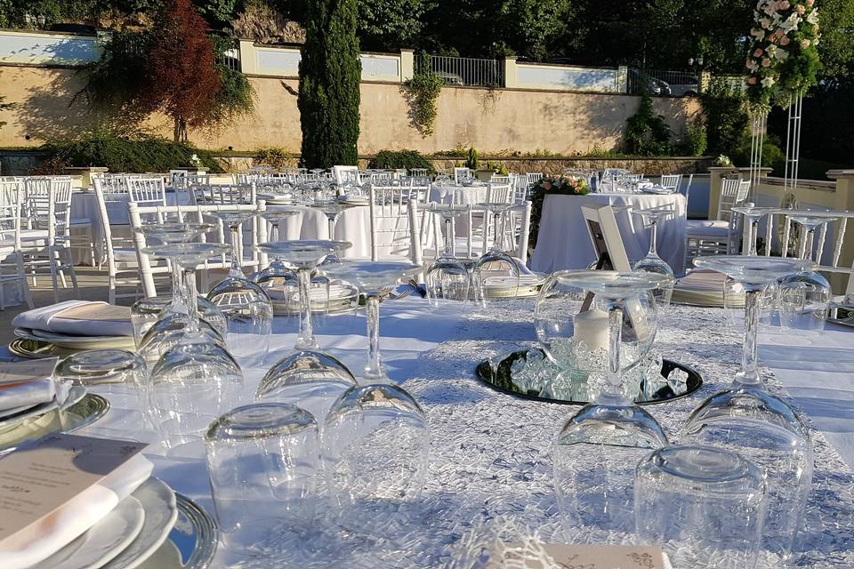 Cena in terrazza