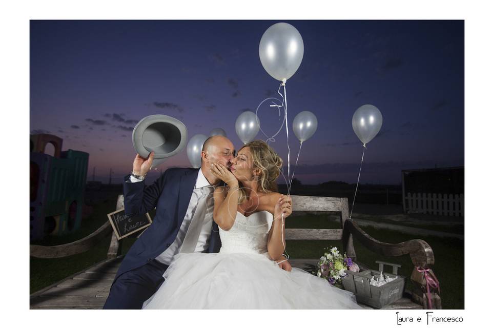 La sposa in spiaggia