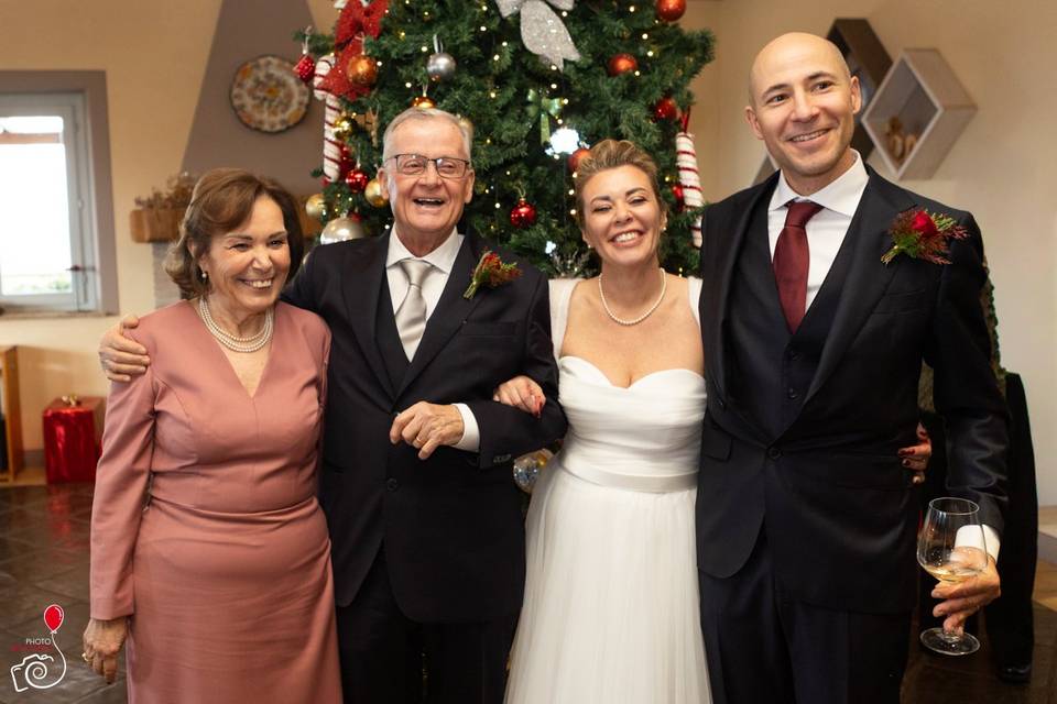I genitori della sposa