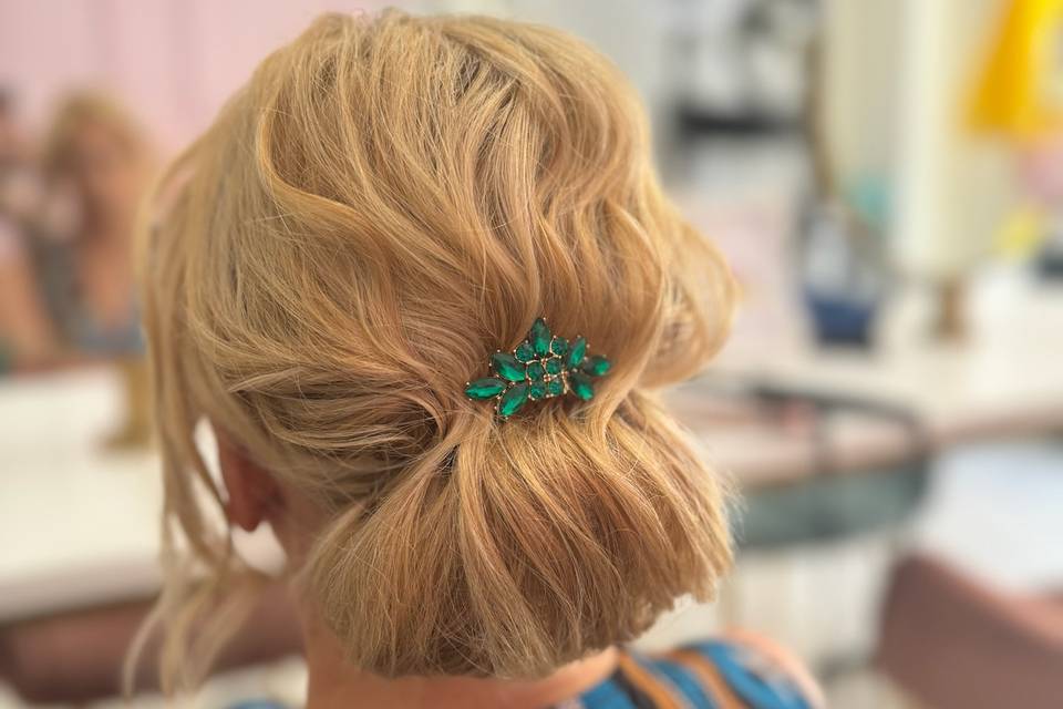 Mamma sposo in verde