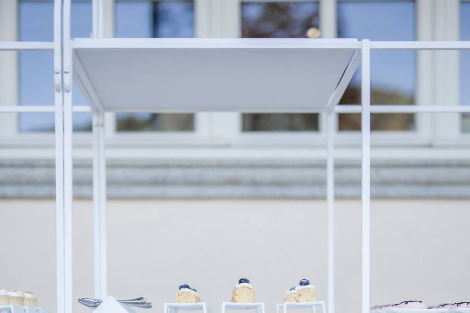 Vetrina buffet dolci