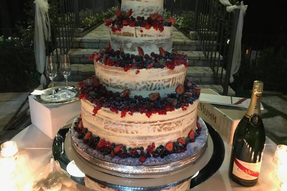 Naked cake