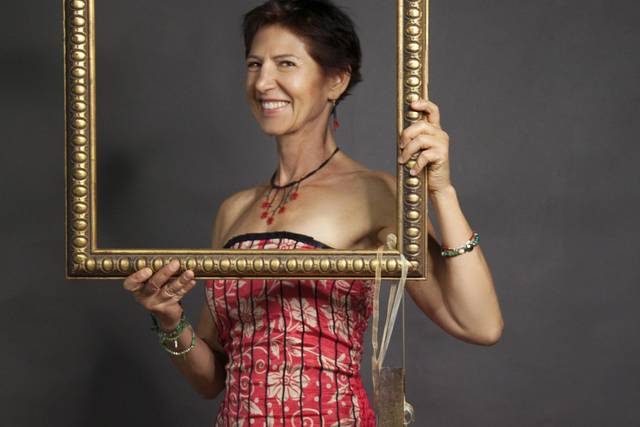 Live Wedding Painting - Sandrine Charraut Art