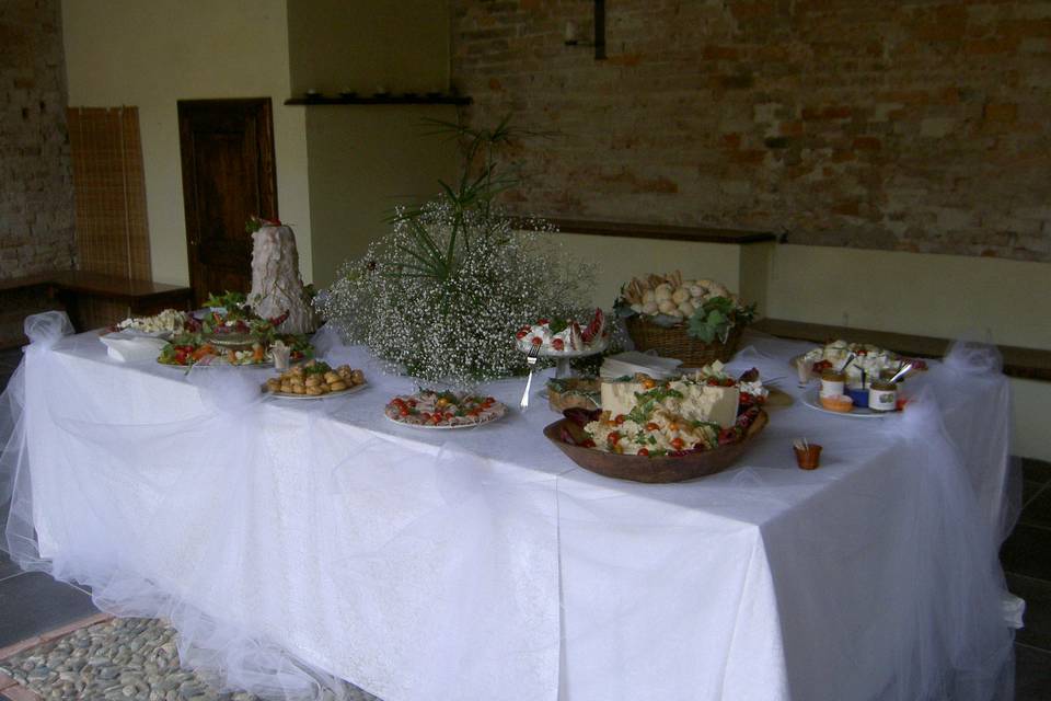 Buffet allestito