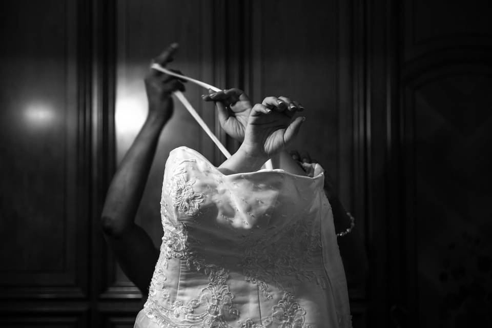 Preparazione sposa