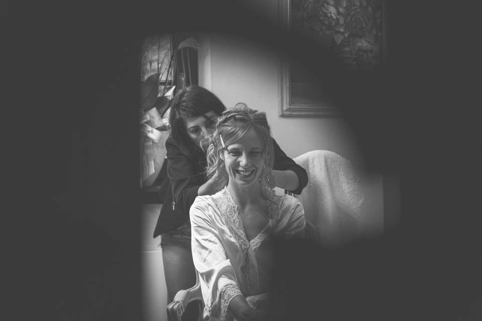 Preparazione sposa