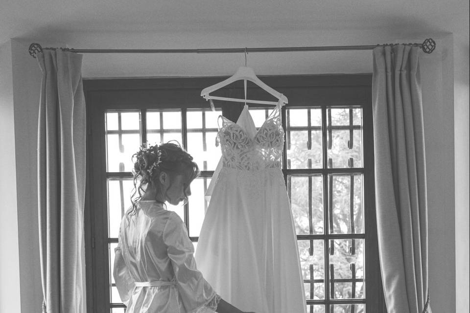 Preparazione sposa