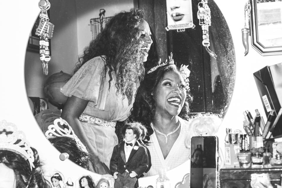 Preparazione sposa