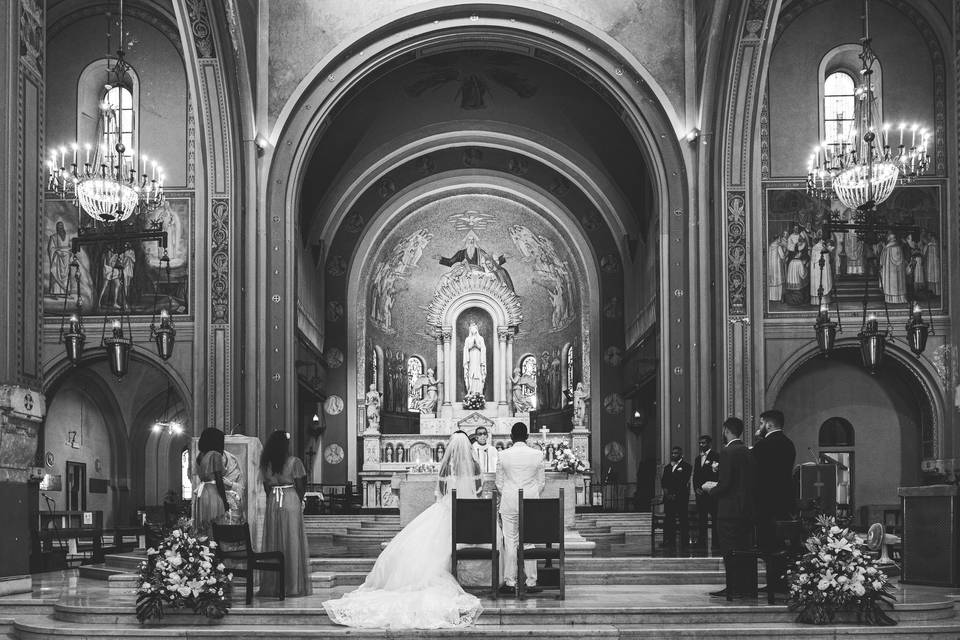 Cerimonia in chiesa
