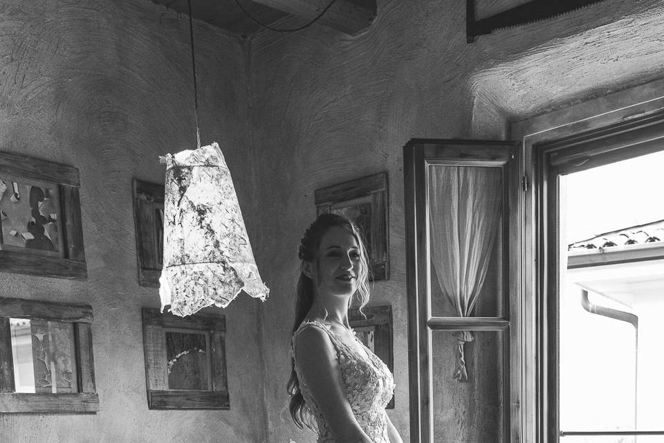 Preparazione sposa