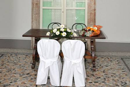 Il tavolo sposi