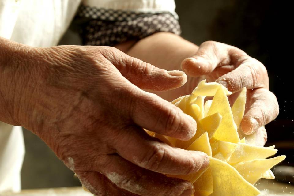 La preparazione della pasta