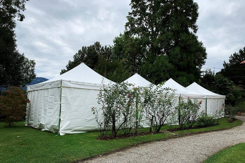 Pagode/Gazebo teloni chiusi