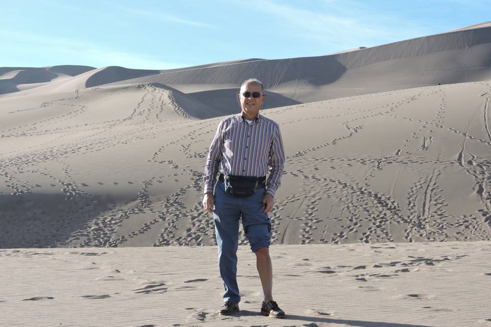 Leonardo al Great Dunes NP