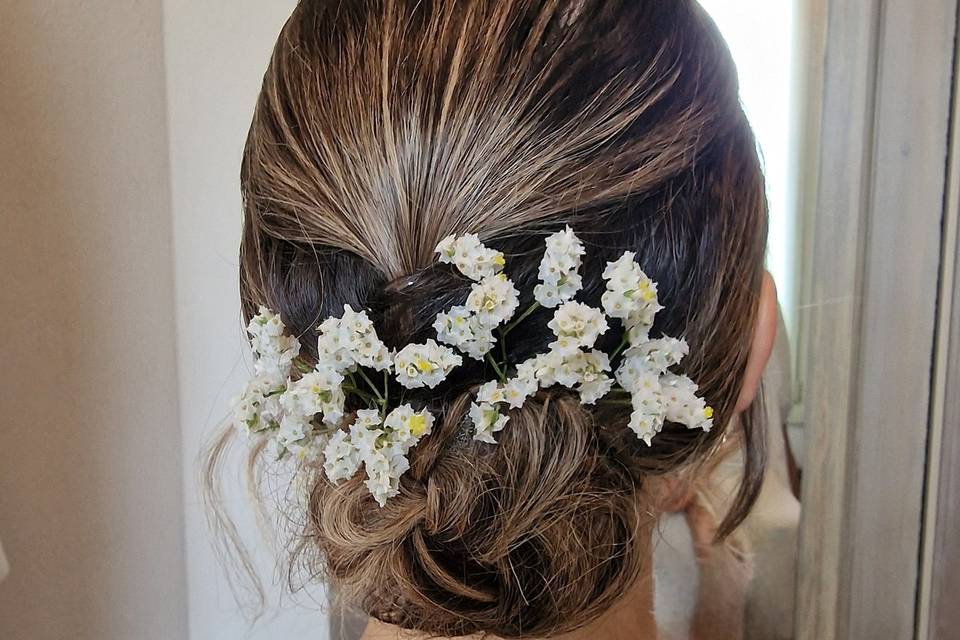 Chignon intrecciato